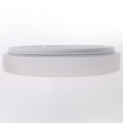 Brilagi - Plafonieră LED dimabilă WALDO LED/48W/230V 3000-6500K Ø 40 cm alb/argintiu + telecomandă