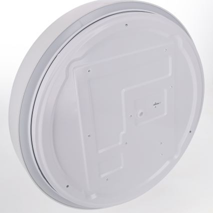 Brilagi - Plafonieră LED dimabilă WALDO LED/48W/230V 3000-6500K Ø 40 cm alb/argintiu + telecomandă
