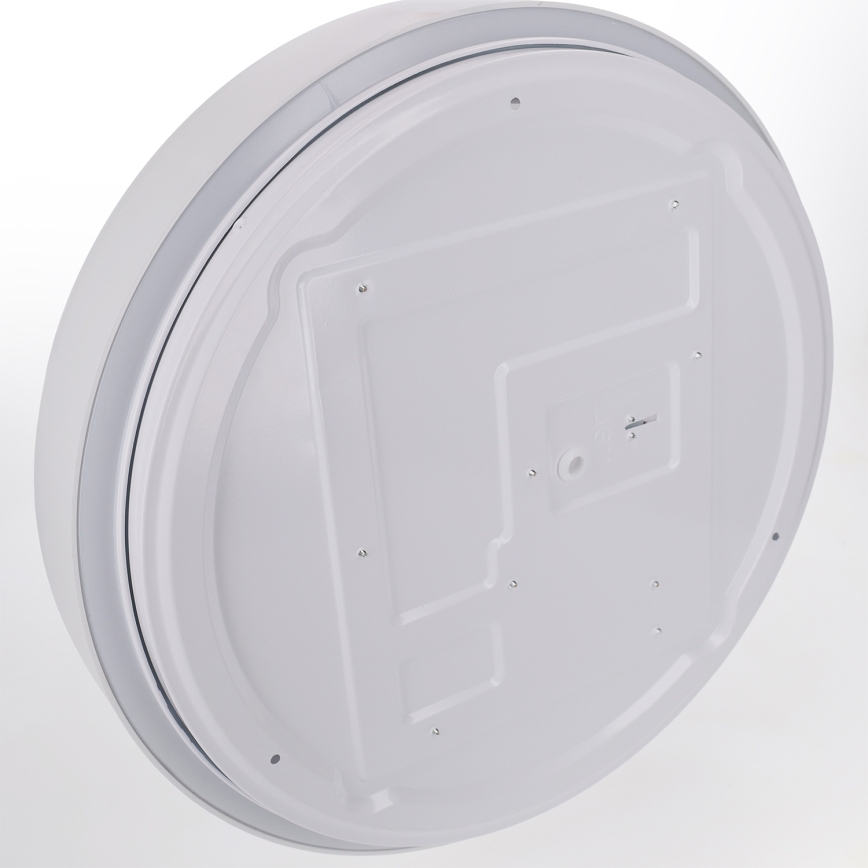 Brilagi - Plafonieră LED dimabilă WALDO LED/48W/230V 3000-6500K Ø 40 cm alb/argintiu + telecomandă