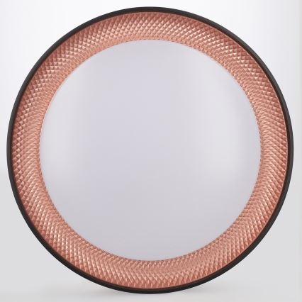 Brilagi - Plafonieră LED dimabilă WALDO LED/48W/230V 3000-6500K Ø 40 cm negru/auriu + telecomandă