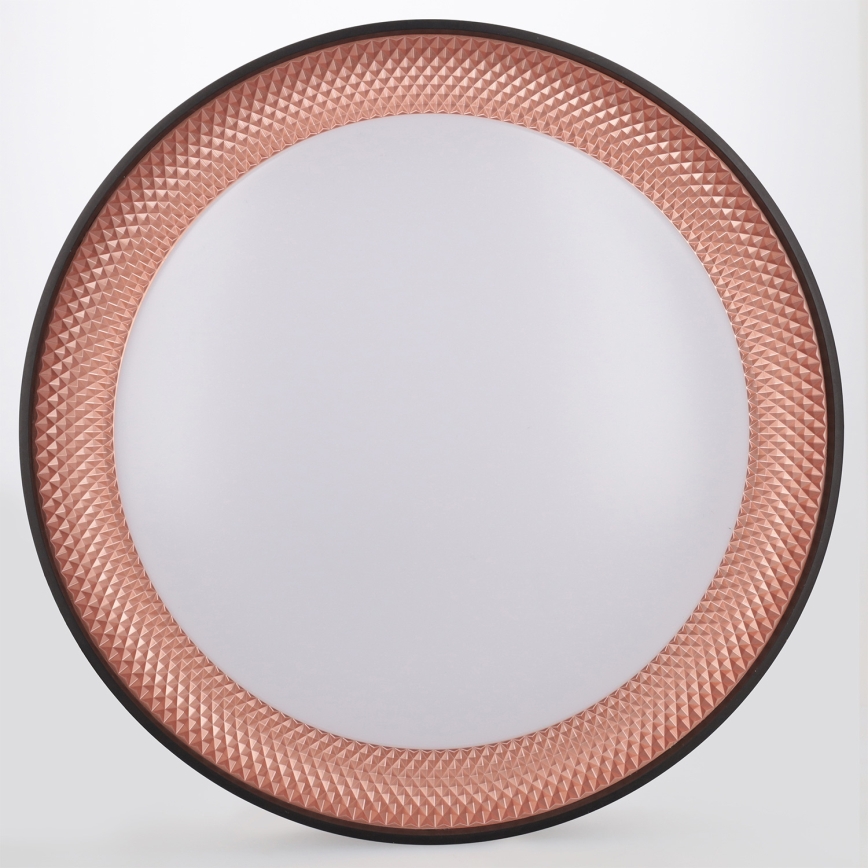 Brilagi - Plafonieră LED dimabilă WALDO LED/48W/230V 3000-6500K Ø 40 cm negru/auriu + telecomandă
