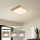 Brilagi - Plafonieră LED dimabilă WOODLINE SQUARE LED/48W/230V 3000-6000K stejar 40x40 cm + telecomandă