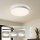 Brilagi - Plafonieră LED dimerizabilă CORVO LED/72W/230V 3000-6000K albă, diametru 50 cm + telecomandă