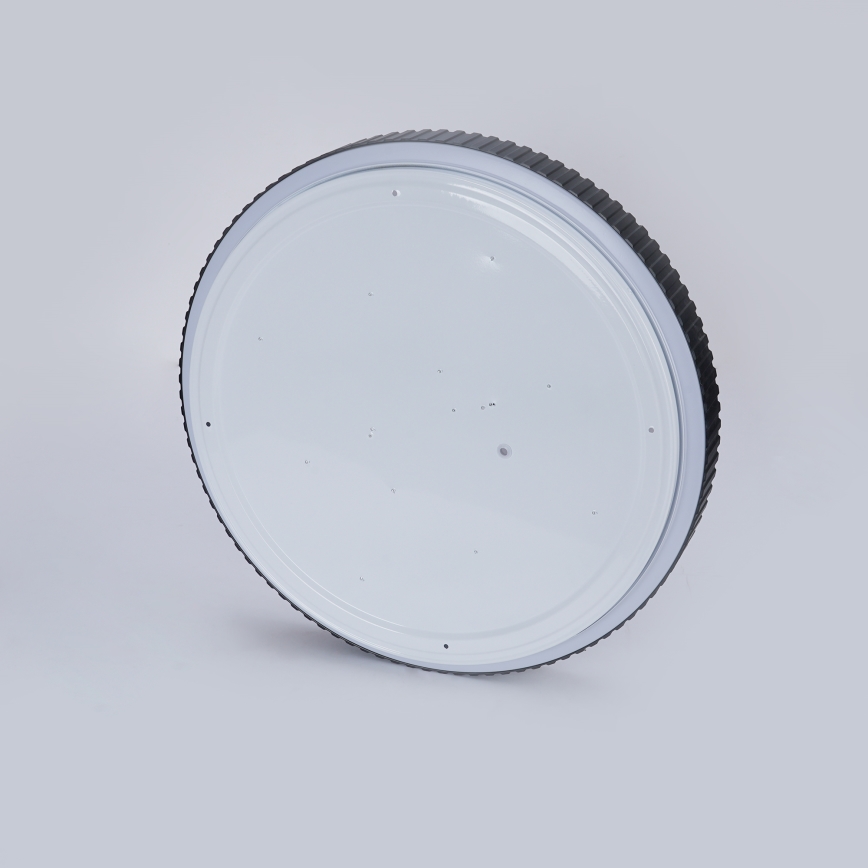 Brilagi - Plafonieră LED dimabilă CORVO LED/72W/230V 3000-6000K neagră Ø 50 cm + telecomandă