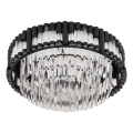 Brilagi - Plafonieră LED dimerizabilă CROWN LED/41W/230V 3000-6000K Ø 48 cm neagră + telecomandă