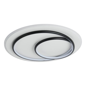Brilagi - Plafonieră LED dimerizabilă FLARE LED/70W/230V 3000-6000K Ø 50 cm alb/negru + telecomandă