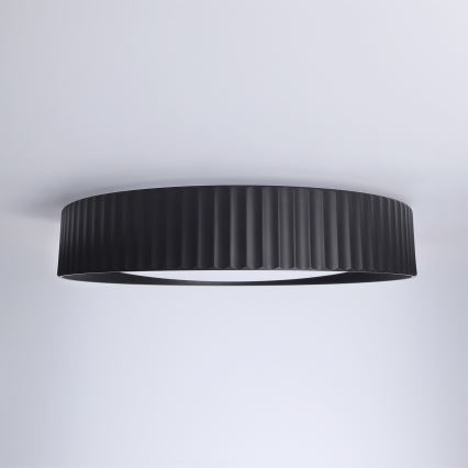Brilagi - Plafonieră LED dimabilă LUCIA, 48 W, 230 V, 3000–6500 K, Ø 41 cm, negru, cu telecomandă