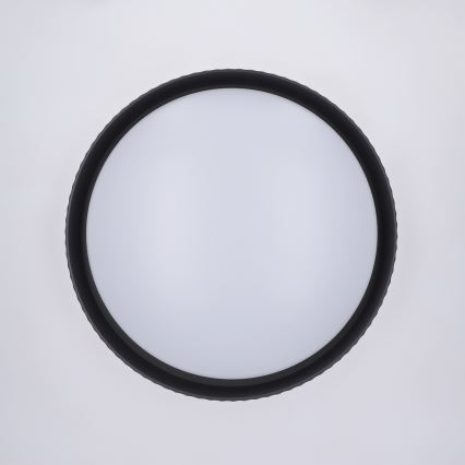 Brilagi - Plafonieră LED dimabilă LUCIA, 48 W, 230 V, 3000–6500 K, Ø 41 cm, negru, cu telecomandă