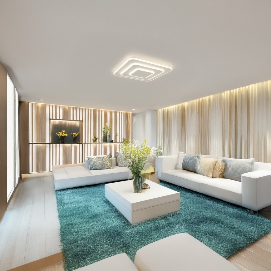 Brilagi - Plafonieră LED reglabilă MODERN LED/72W/230V 3000-6000K 46,6x46,6 cm + telecomandă
