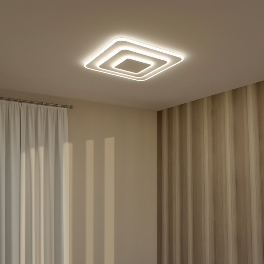 Brilagi - Plafonieră LED reglabilă MODERN LED/72W/230V 3000-6000K 46,6x46,6 cm + telecomandă