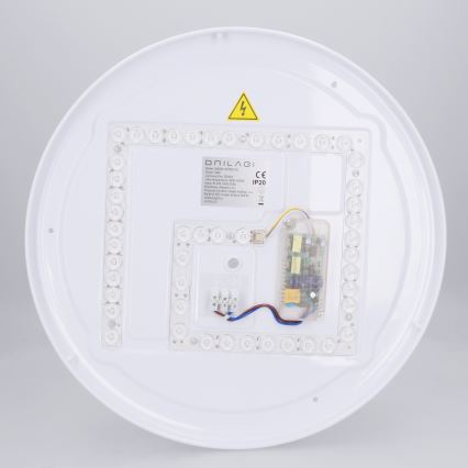 Brilagi - Plafonieră LED reglabilă în intensitate NAOMI LED/48W/230V 3000-6500K Ø 39 cm neagră + telecomandă