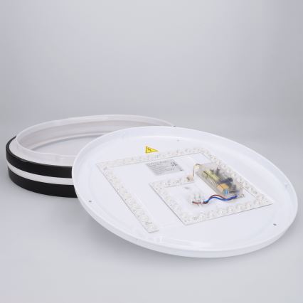Brilagi - Plafonieră LED reglabilă în intensitate NAOMI LED/48W/230V 3000-6500K Ø 39 cm neagră + telecomandă