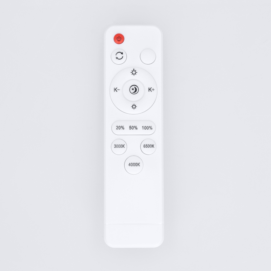 Brilagi - Plafonieră LED reglabilă în intensitate NAOMI LED/48W/230V 3000-6500K Ø 39 cm neagră + telecomandă