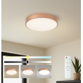 Brilagi - Plafonieră LED dimerizabilă POOL LED/48W/230V 3000–6000K Ø 40 cm culoare bronz + telecomandă