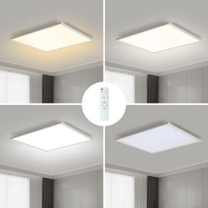 Brilagi - Plafonieră LED dimmabilă SLIMFRAME LED/58W/230V 60x60 cm 3000-6000K alb + telecomandă