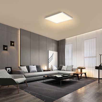 Brilagi - Plafonieră LED dimmabilă SLIMFRAME LED/58W/230V 60x60 cm 3000-6000K alb + telecomandă
