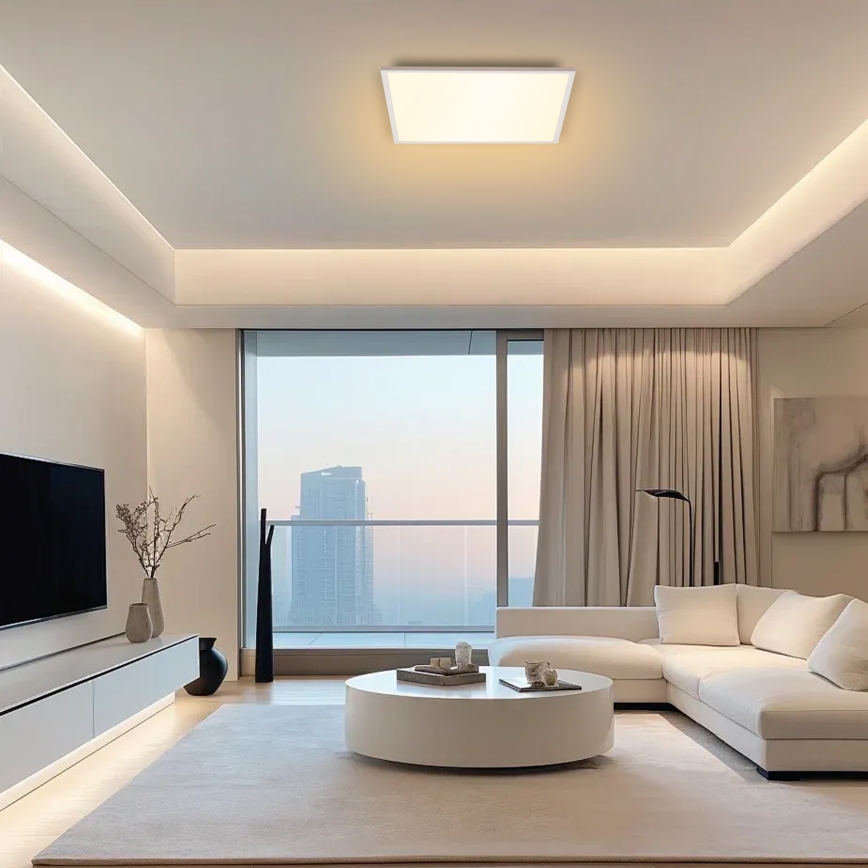 Brilagi - Plafonieră LED dimmabilă SLIMFRAME LED/58W/230V 60x60 cm 3000-6000K alb + telecomandă