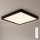 Brilagi - Plafonieră LED dimmabilă ESTELA SQUARE LED/36W/230V 3000-6500K 31x31 cm neagră + telecomandă
