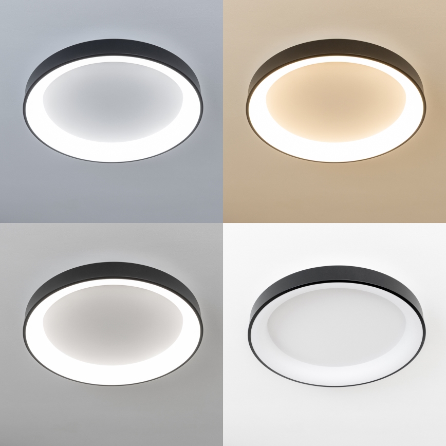 Brilagi - Lampă de tavan LED reglabilă FALCON II LED/99W/230V 3000-6500K Ø 60 cm neagră + telecomandă