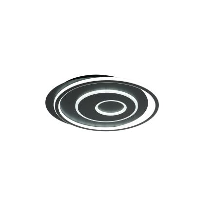 Brilagi - Plafonieră LED reglabilă IRIS LED/83W/230V 3000-6000K 46x50 cm neagră + telecomandă
