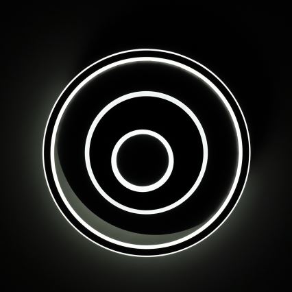 BRILAGI - Plafonieră LED reglabilă IRIS LED/83W/230V 3000-6000K 46x50 cm neagră + telecomandă