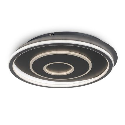 BRILAGI - Plafonieră LED reglabilă IRIS LED/83W/230V 3000-6000K 46x50 cm neagră + telecomandă