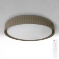 Brilagi - Plafonieră LED dimmabilă LUCIA LED/48W/230V 3000-6500K Ø 41 cm taupe + telecomandă