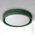 Brilagi - Plafonieră LED dimmabilă MATTEO LED/48W/230V 3000-6500K Ø 41 cm verde + telecomandă