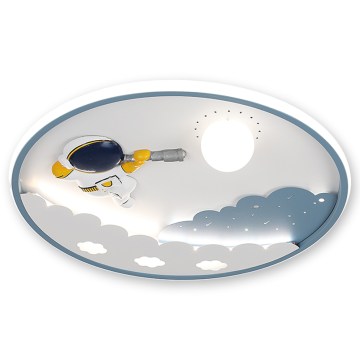 BRILAGI - Plafonieră LED dimmabilă pentru copii ASTRO LED/43W/230V 3000-6000K Ø 49 cm + telecomandă
