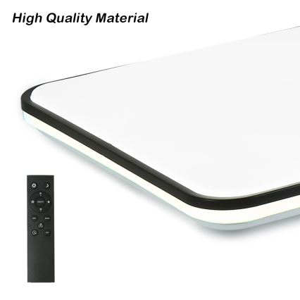 Brilagi - Plafonier LED SMART dimerizabil/24W/230V 43x43 cm 3000-6000K Wi-Fi Tuya Beacon + telecomandă