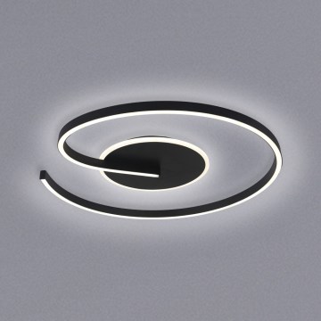 Brilagi - Plafonieră LED dimmabilă SPIRAL, 56W, 230V, Ø 50 cm, 3000/4000/6000K, cu telecomandă