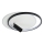 Brilagi - Plafonieră LED dimmabilă UNITY LED/48W/230V + 1xGU10/3W 3000-6000K 39x45 cm alb/negru + telecomandă