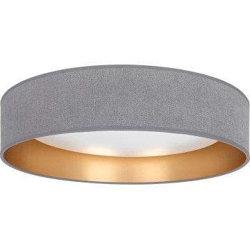 Brilagi - Plafonieră LED dimmabilă VELVET SMARTIX STARS LED/24W/230V 3000–6000K Ø 45 cm gri/auriu Wi-Fi Tuya Beacon + telecomandă