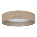 Brilagi - Plafonieră LED dimmabilă VELVET SMARTIX STARS LED/36W/230V 3000-6000K Ø 55 cm bej Wi‑Fi Tuya Beacon + telecomandă