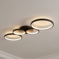 BRILAGI - Plafonieră LED ECHO LED/40W/230V 4000K 32x90 cm neagră