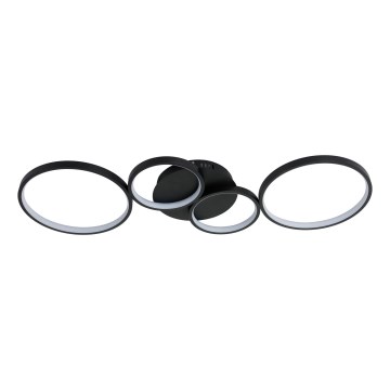 Brilagi - Plafonieră LED ECHO LED/40W/230V 4000K 32x90 cm neagră