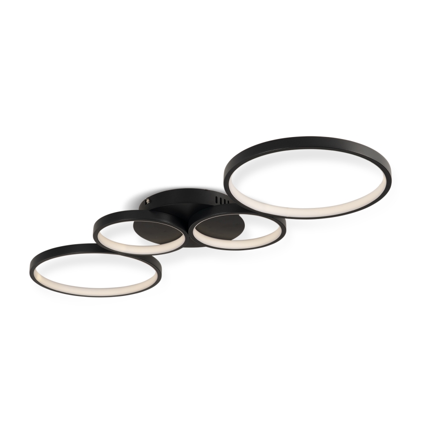 BRILAGI - Plafonieră LED ECHO LED/40W/230V 4000K 32x90 cm neagră