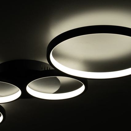 BRILAGI - Plafonieră LED ECHO LED/40W/230V 4000K 32x90 cm neagră