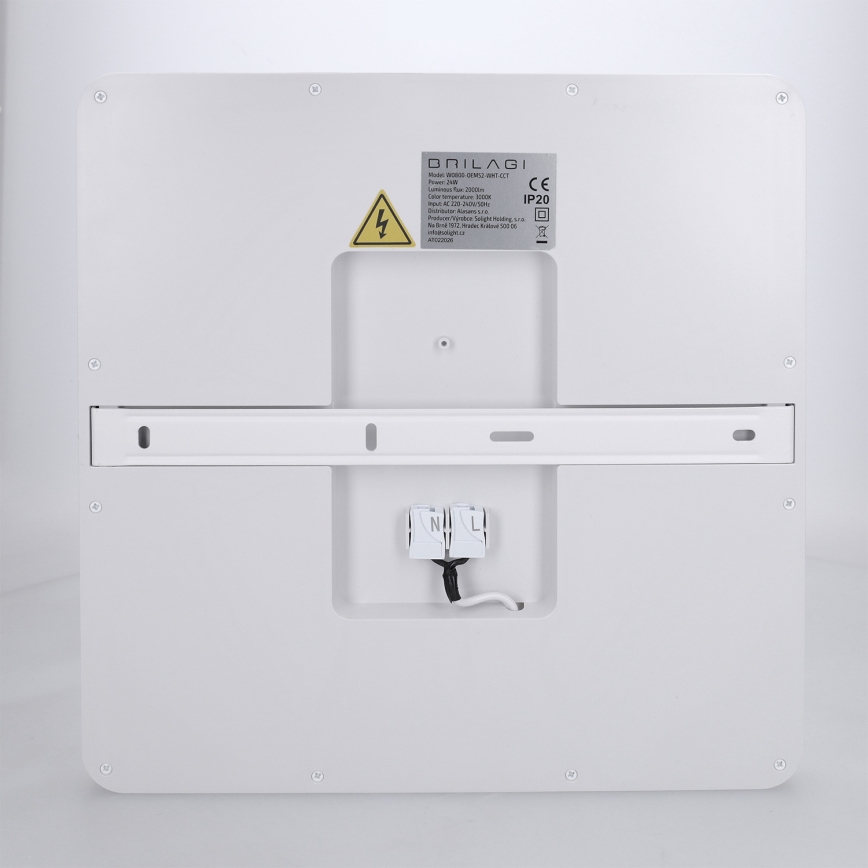 Brilagi - Plafonieră LED ESTELA SQUARE, 24W, 230V, 31x31 cm, alb
