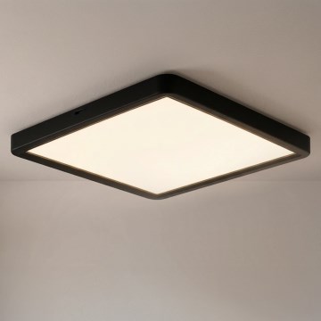 Brilagi - Plafonieră LED ESTELA SQUARE LED/24W/230V 31x31 cm neagră