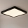 Brilagi - Plafonieră LED ESTELA SQUARE LED/24W/230V 31x31 cm neagră