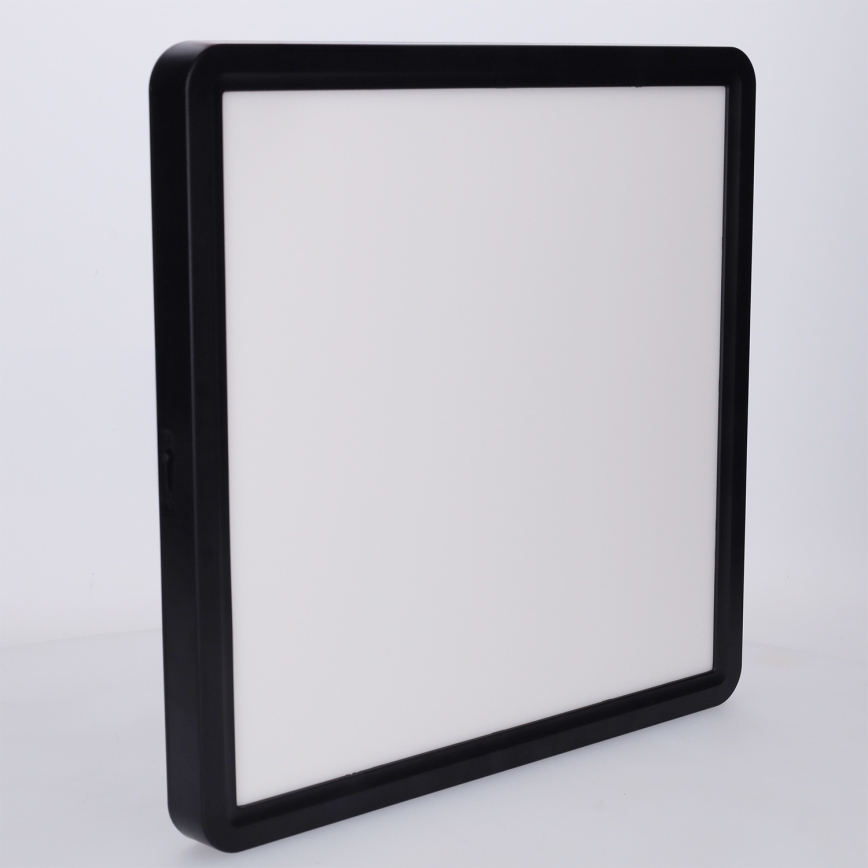 Brilagi - Plafonieră LED ESTELA SQUARE LED/24W/230V 31x31 cm neagră