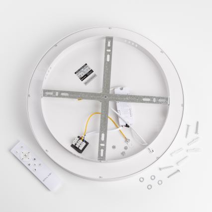 Brilagi - Plafonier LED reglabil FALCON II, 67W/230V, 3000–6500K, Ø 40 cm, alb + telecomandă inclusă
