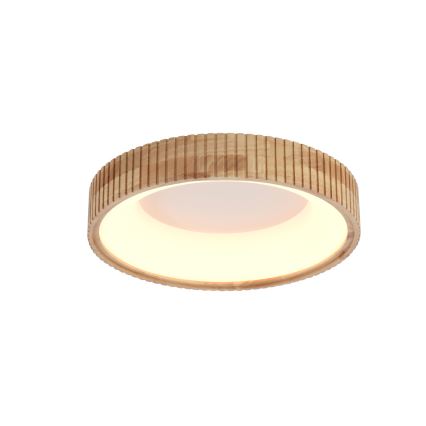 Brilagi - Plafonieră LED FALCON WOOD MODERN LED/30W/230V 3000/4000/6000K Ø 45 cm lemn
