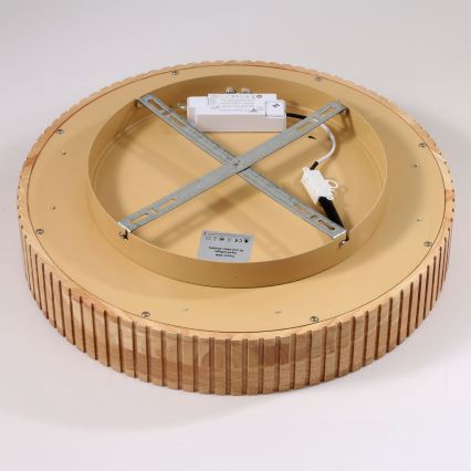 Brilagi - Plafonieră LED FALCON WOOD MODERN LED/30W/230V 3000/4000/6000K Ø 45 cm lemn