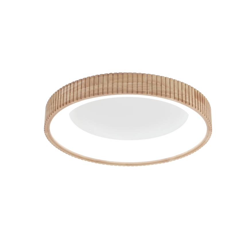 Brilagi - Plafonieră LED FALCON WOOD MODERN, 40W, 230V, 3000/4000/6000K, Ø 60 cm, lemn