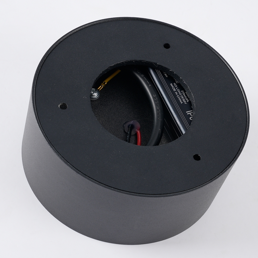 Brilagi - Plafonieră LED FORIS, 14W/230V, Ø 12 cm, negru, IP44