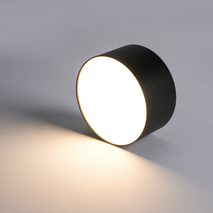 Brilagi - Plafonieră LED pentru baie FORIS LED/20W/230V, Ø 15 cm, negru, IP44