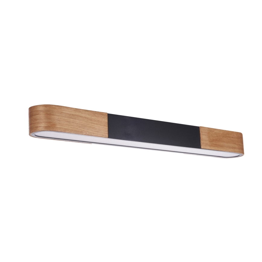 BRILAGI - Plafonieră LED GARDALINE LED/100W/230V 80 cm stejar/negru