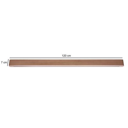 BRILAGI - Plafonieră LED GARDALINE LED/90W/230V stejar